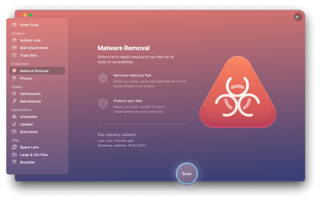 cleanmymac x malware protection